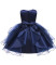 G011 Navy Toddler Ball Gown